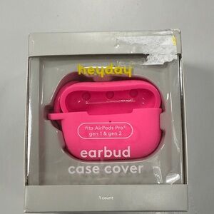 Heyday Bright Pink Earbud Case Cover